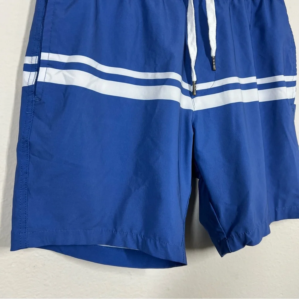 Trunks Surf & Co. Blue Compression Swim Trunks